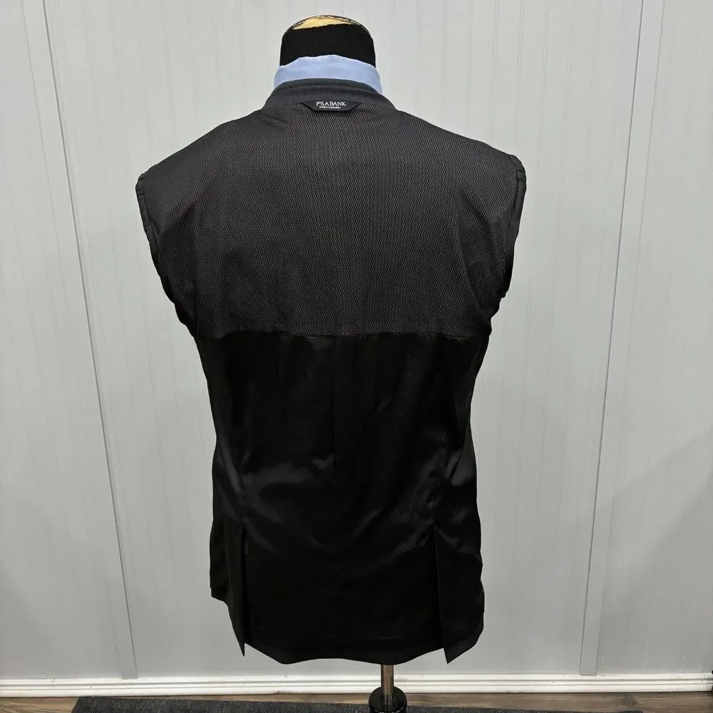 Jos. A. Bank Travel Tech 40L - W34 x L34 Dark Gray Slim Fit 2-Piece Suit